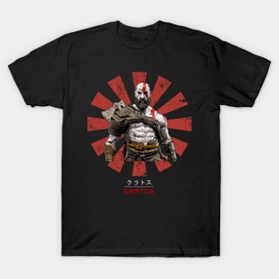 Kratos Retro Japanese God Of War T-Shirt